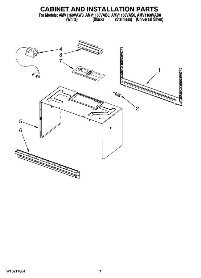 Diagram for AMV1160VAS0