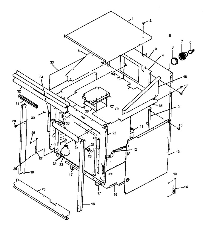 Diagram for AO27SE1 (BOM: P1132340N E)