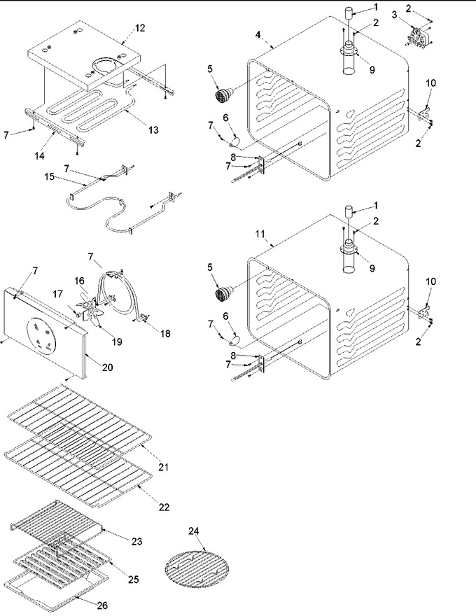 Diagram for AOCD2770WW (BOM: P1132370NWW)