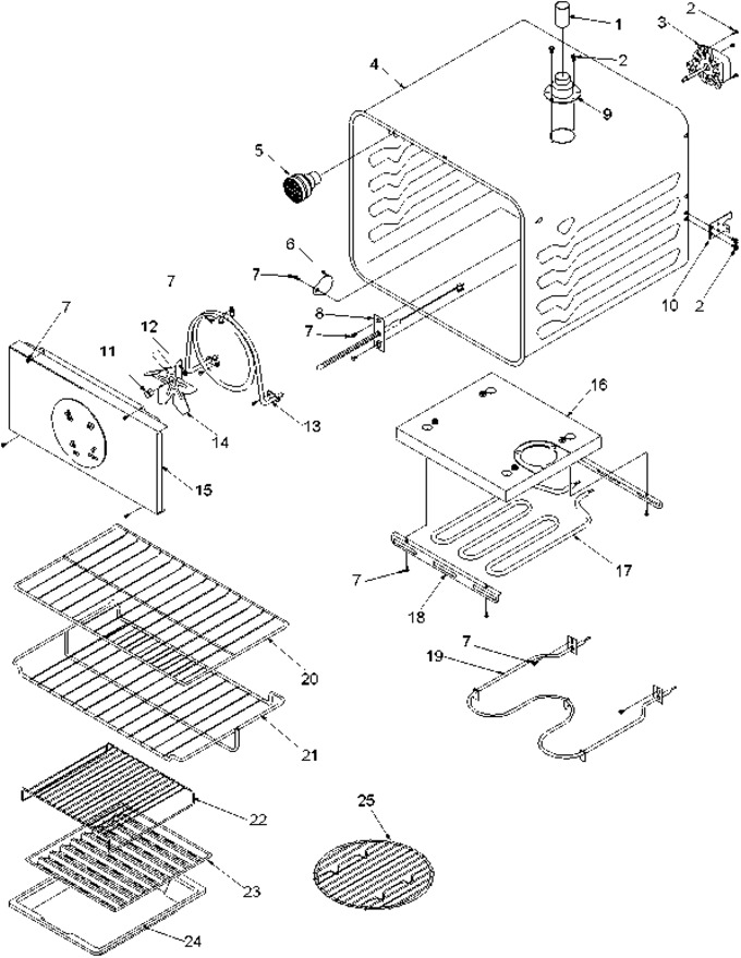 Diagram for AOCS2740WW (BOM: P1132369NWW)