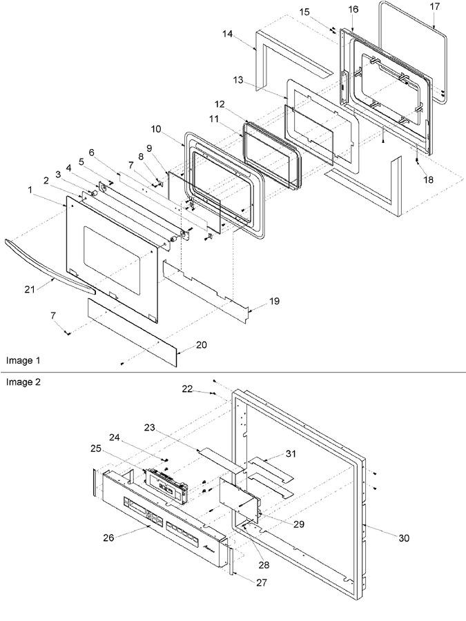Diagram for AOES3030WW (BOM: P1132379NWW)