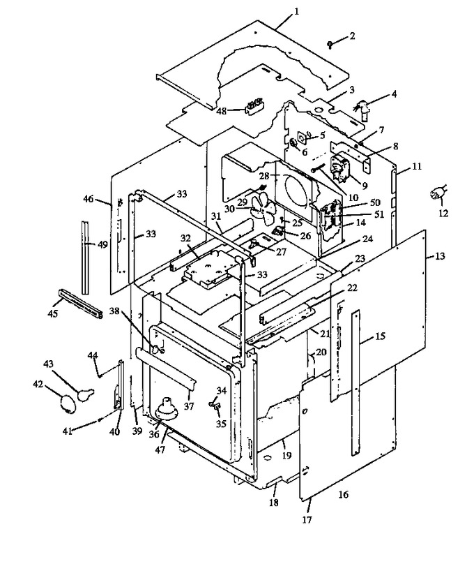Diagram for AOR27DEW (BOM: P1132341N W)