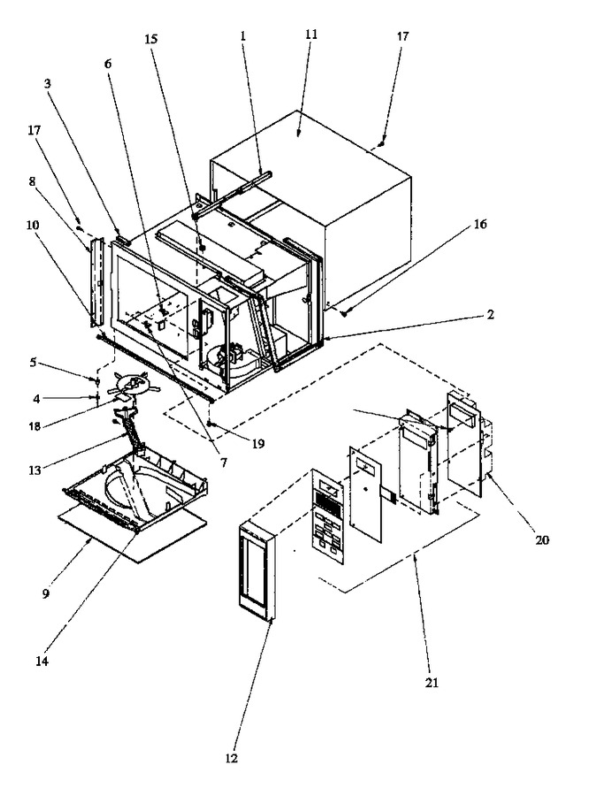 Diagram for AOR27DE (BOM: P1132341N E)
