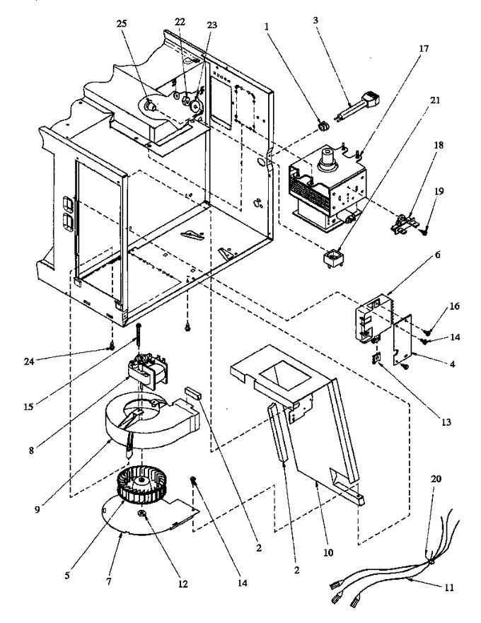 Diagram for AOR27DE (BOM: P1132341N E)