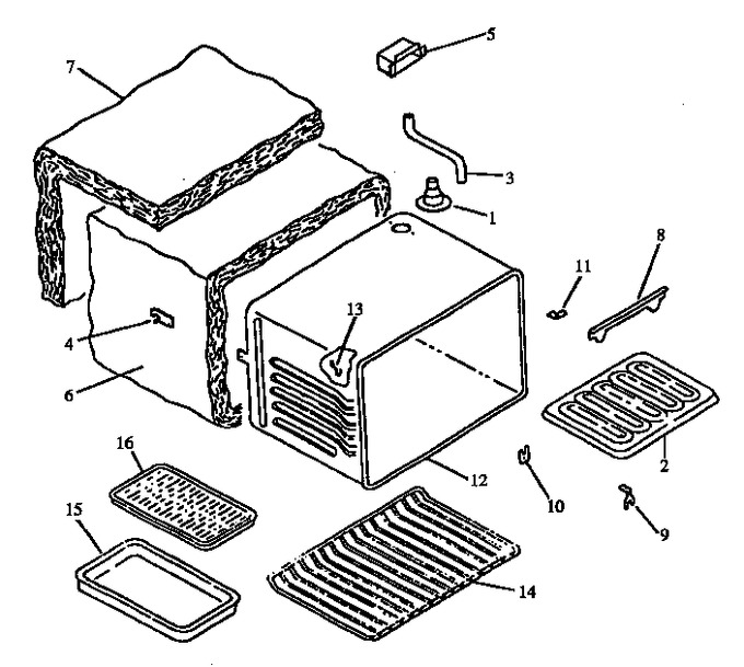Diagram for ARH664WW (BOM: P1130982N W)