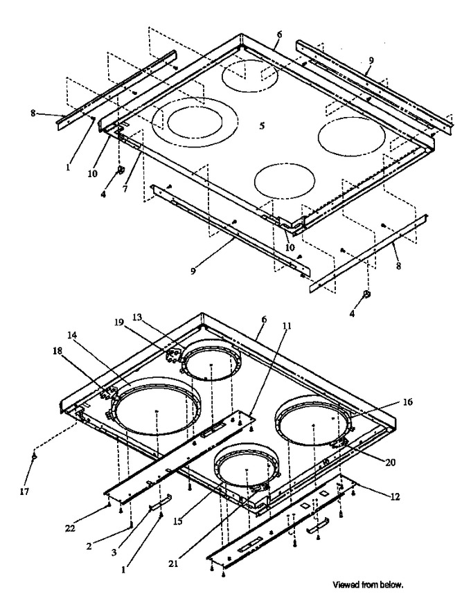 Diagram for ARH664WW (BOM: P1130982N W)