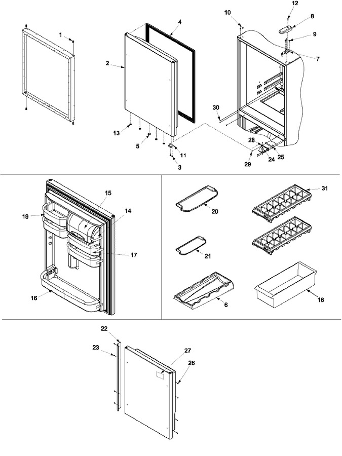 Diagram for ARB1917CW (BOM: PARB1917CW1)