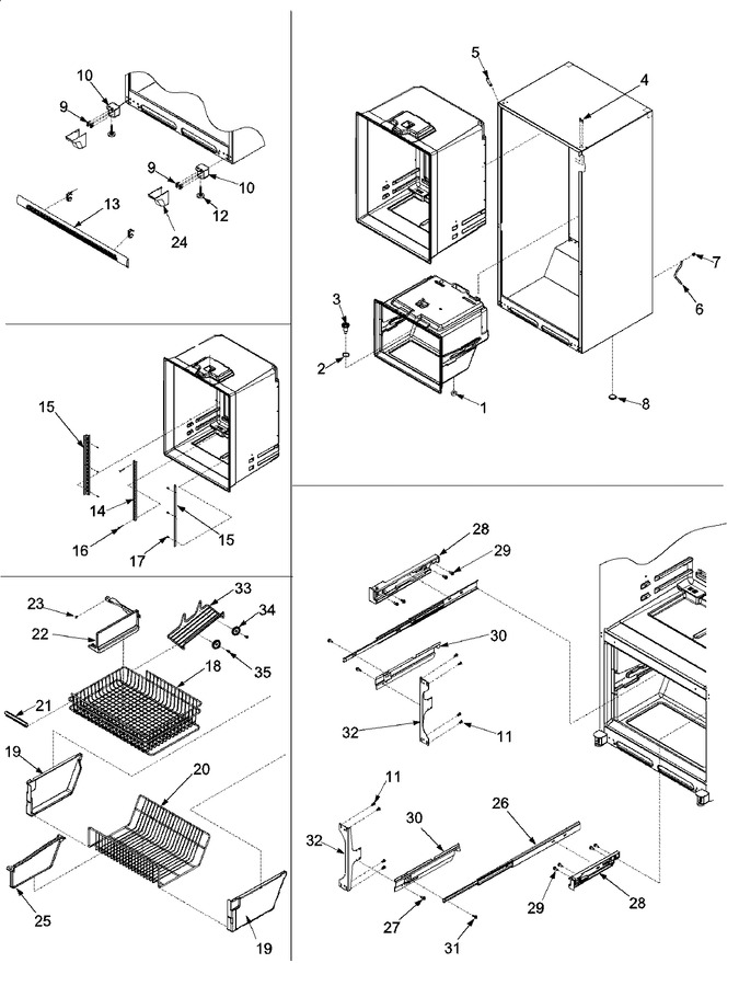 Diagram for XRBS017BW (BOM: PXRBS017BW1)