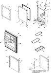 Diagram for 08 - Refrigerator Door