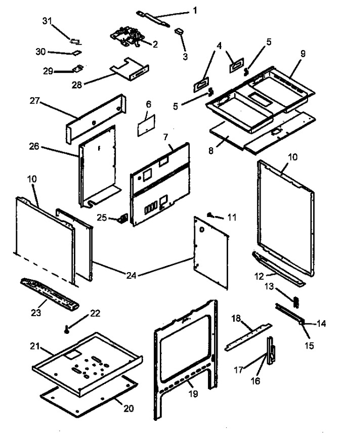 Diagram for ARDS801E (BOM: P1131923N)