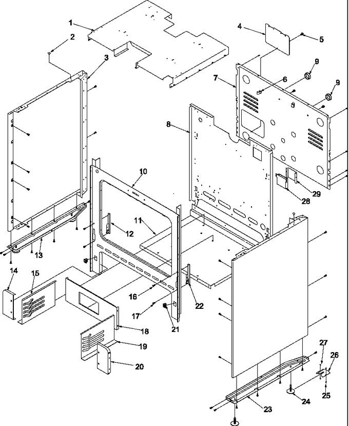 Diagram for ARG3600L (BOM: P1143336N L)