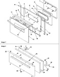 Diagram for 04 - Oven Door And Broiler Door
