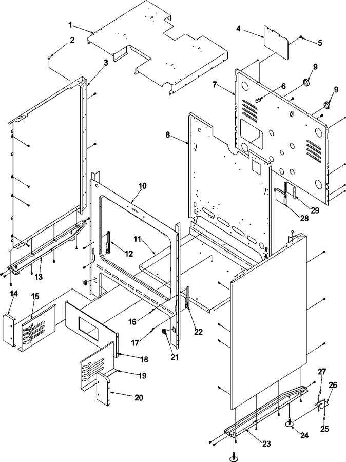 Diagram for ARG3600L (BOM: P1143336NL)