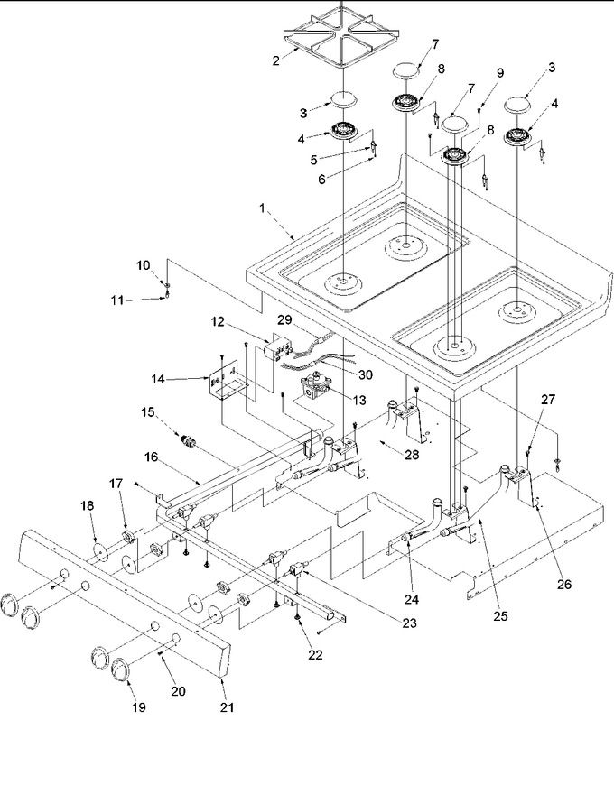 Diagram for ARG7302LL (BOM: P1143343NLL)