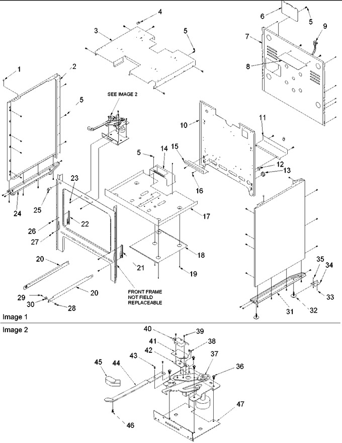 Diagram for ARG7303WW (BOM: P1143392NWW)