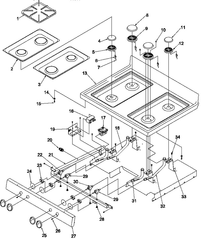 Diagram for ARG7600W (BOM: P1143325N W)