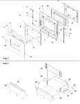 Diagram for 05 - Oven Door And Storage Door
