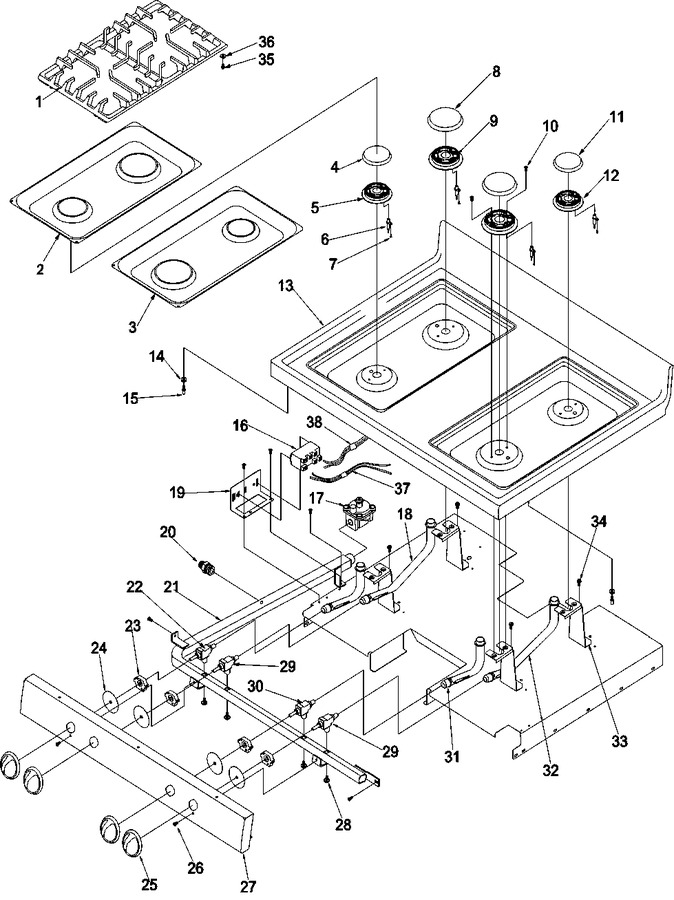 Diagram for ARG7800LL (BOM: P1143365NLL)