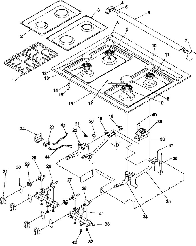 Diagram for ARGS7650E (BOM: P1130757N E)