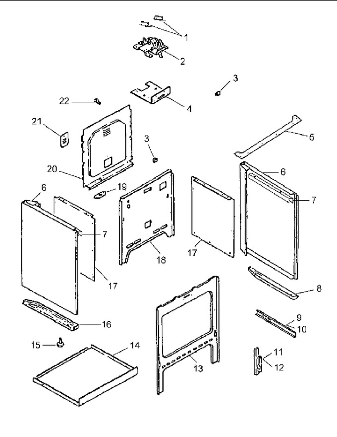 Diagram for ARH6700E (BOM: P1142686N E)