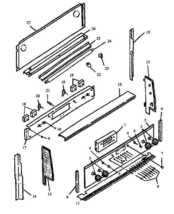 Diagram for ARR623L,W (BOM: P1142611NLW)