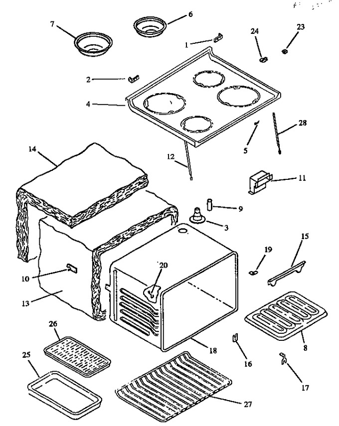 Diagram for ARR632WW (BOM: P1130978N W)