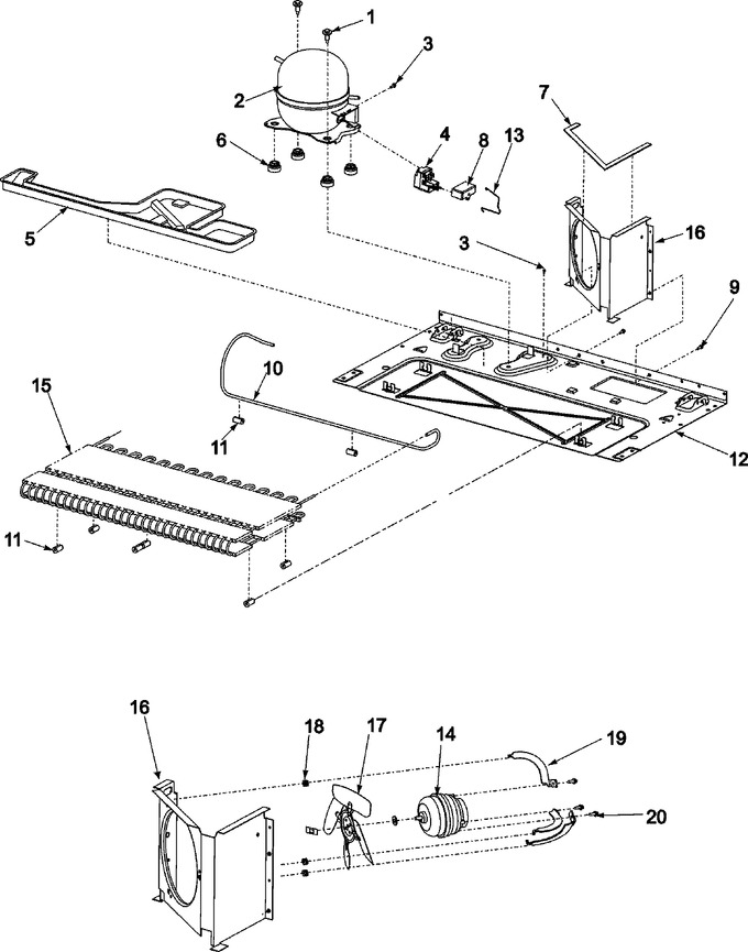 Diagram for PSD243LGRW (BOM: PPSD243LGW0)
