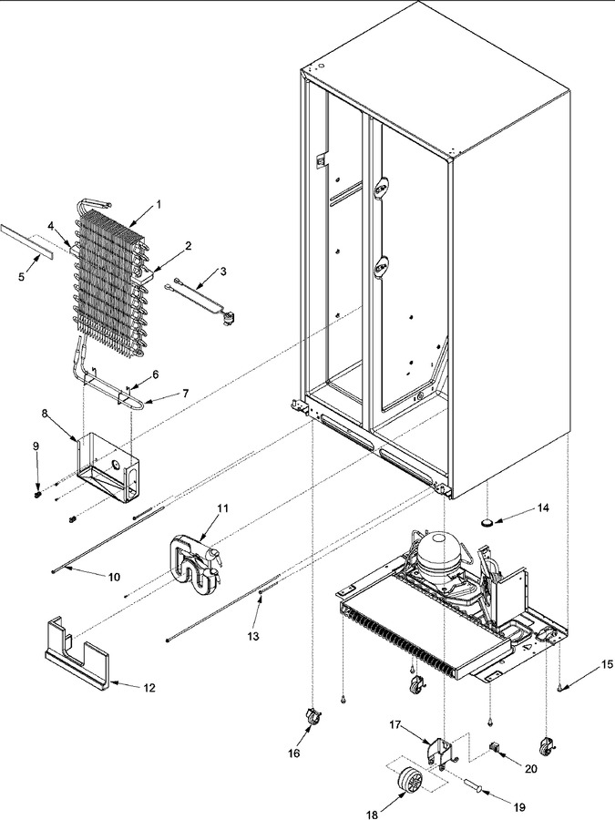 Diagram for XRSS267BW (BOM: PXRSS267BW1)
