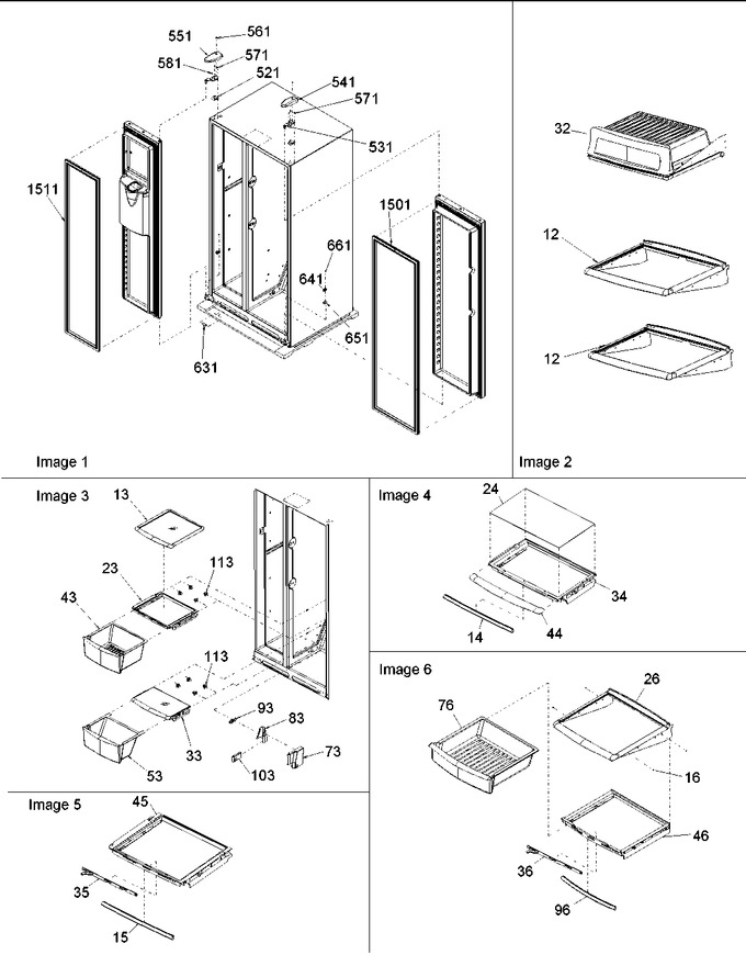 Diagram for ARS266RBW (BOM: PARS266RBW0)