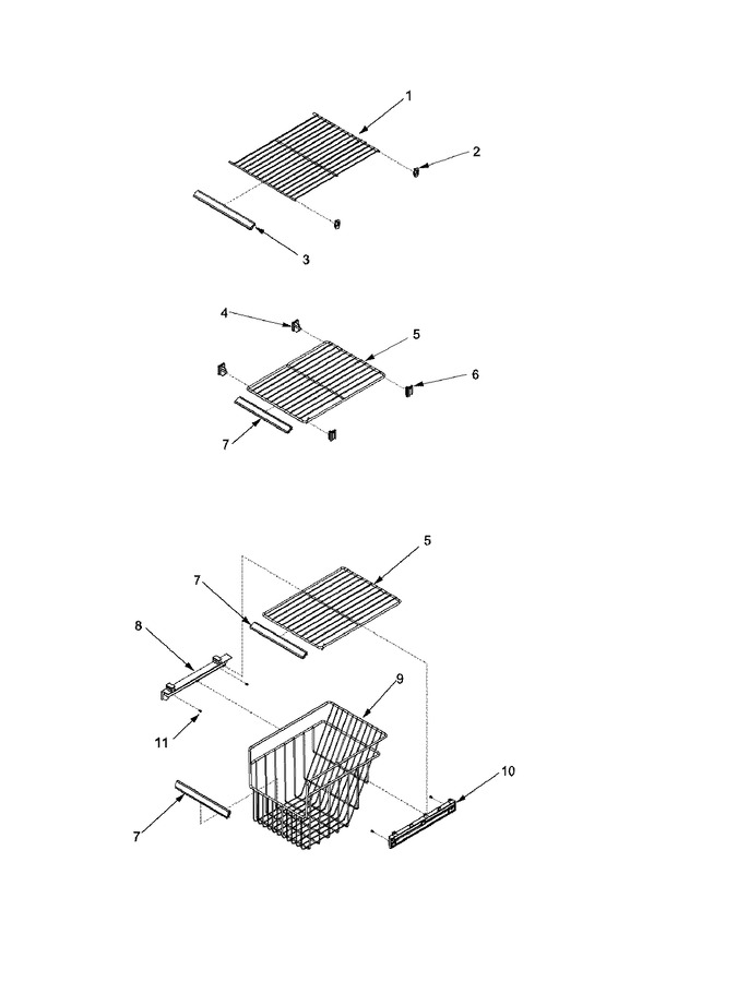 Diagram for XRSR465BW (BOM: PXRSR465BW0)