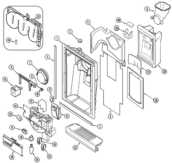 Diagram for CS24G6DW