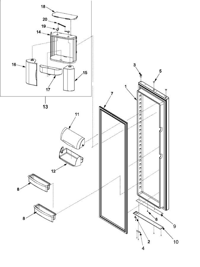 Diagram for ARS9268BW (BOM: PARS9268BW0)
