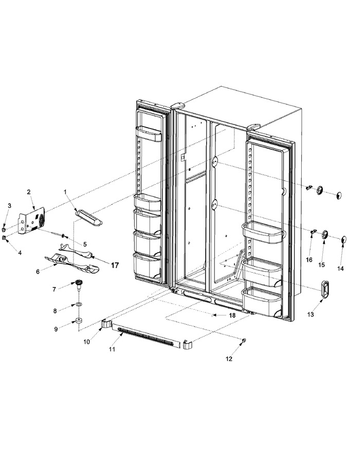 Diagram for ARSE667BS (BOM: PARSE667BS1)