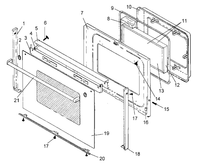 Diagram for ART6100WW (BOM: P1142639NWW)
