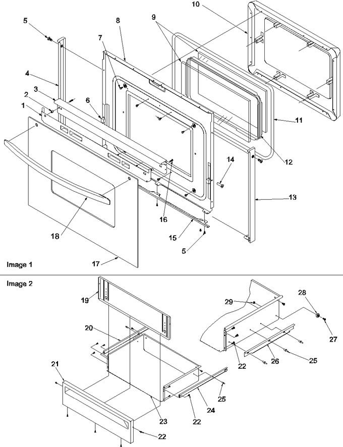 Diagram for ART6001W (BOM: P1143427N W)