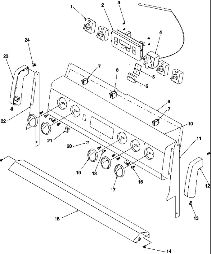 Diagram for ART6110W (BOM: P1143447N W)