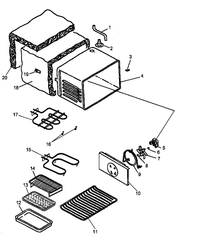 Diagram for ARTC7600LL (BOM: P1142684NLL)