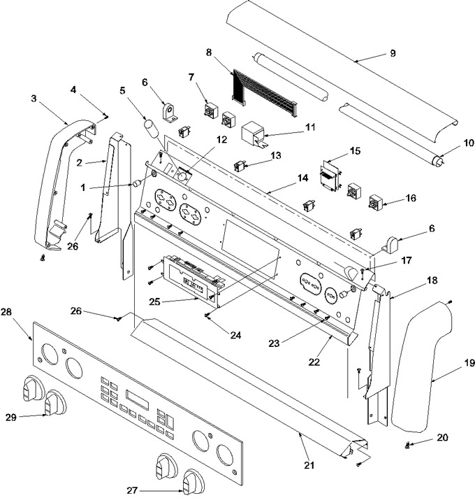 Diagram for ARTC8600LL (BOM: P1143819NLL)