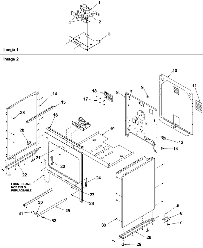 Diagram for ARTC8600WW (BOM: P1143819NWW)