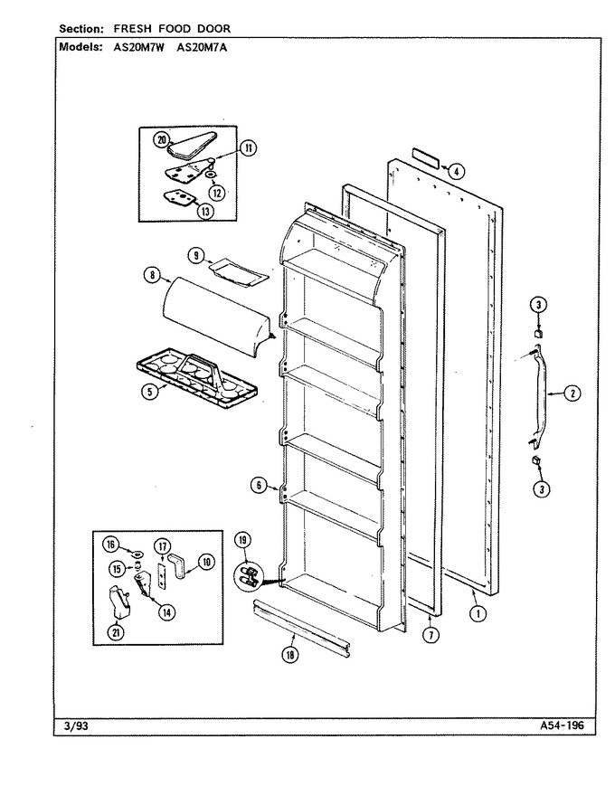 Diagram for AS20M7A (BOM: DN02A)