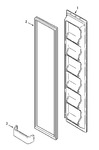 Diagram for 04 - Freezer Inner Door