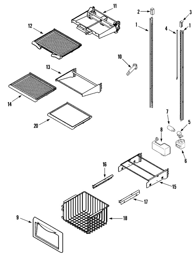Diagram for AS829CSXPB