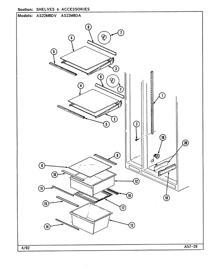 Diagram for AS22M8DA (BOM: DN34A)