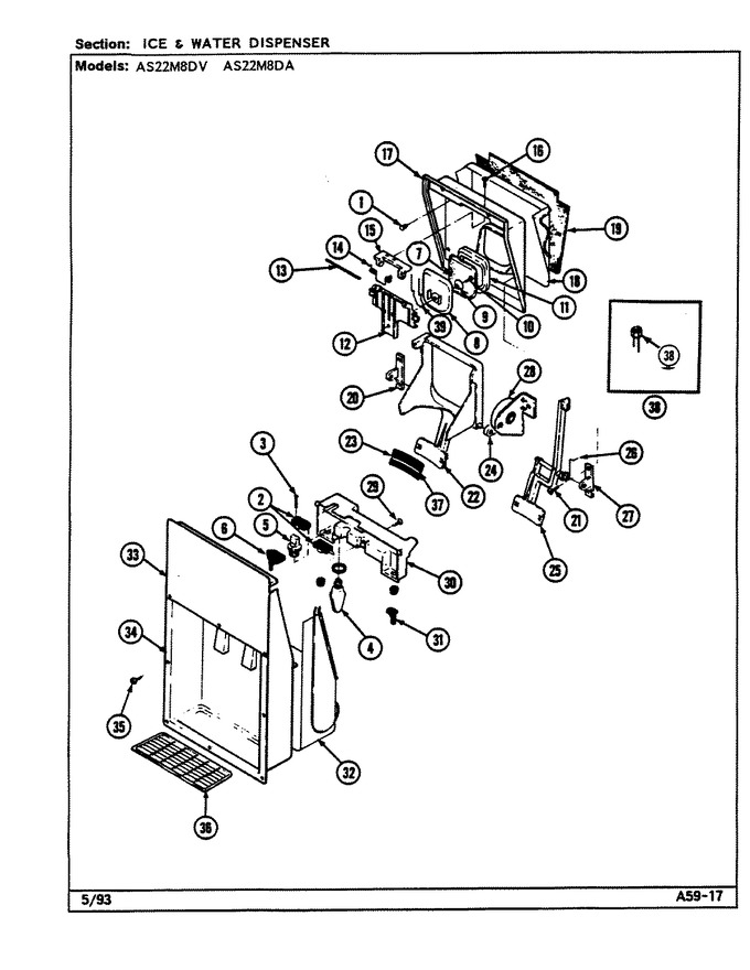 Diagram for AS22M8DA (BOM: DN34C)