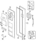 Diagram for 02 - Freezer Door