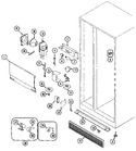 Diagram for 03 - Fresh Food Compartment