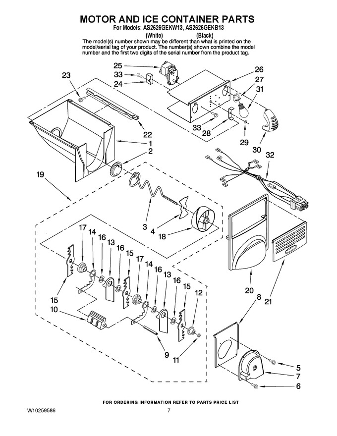 Diagram for AS2626GEKW13