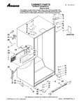 Diagram for 01 - Cabinet Parts