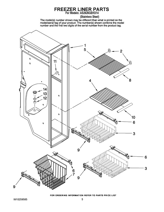 Diagram for AS2626GEKS14