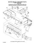 Diagram for 05 - Motor And Ice Container Parts